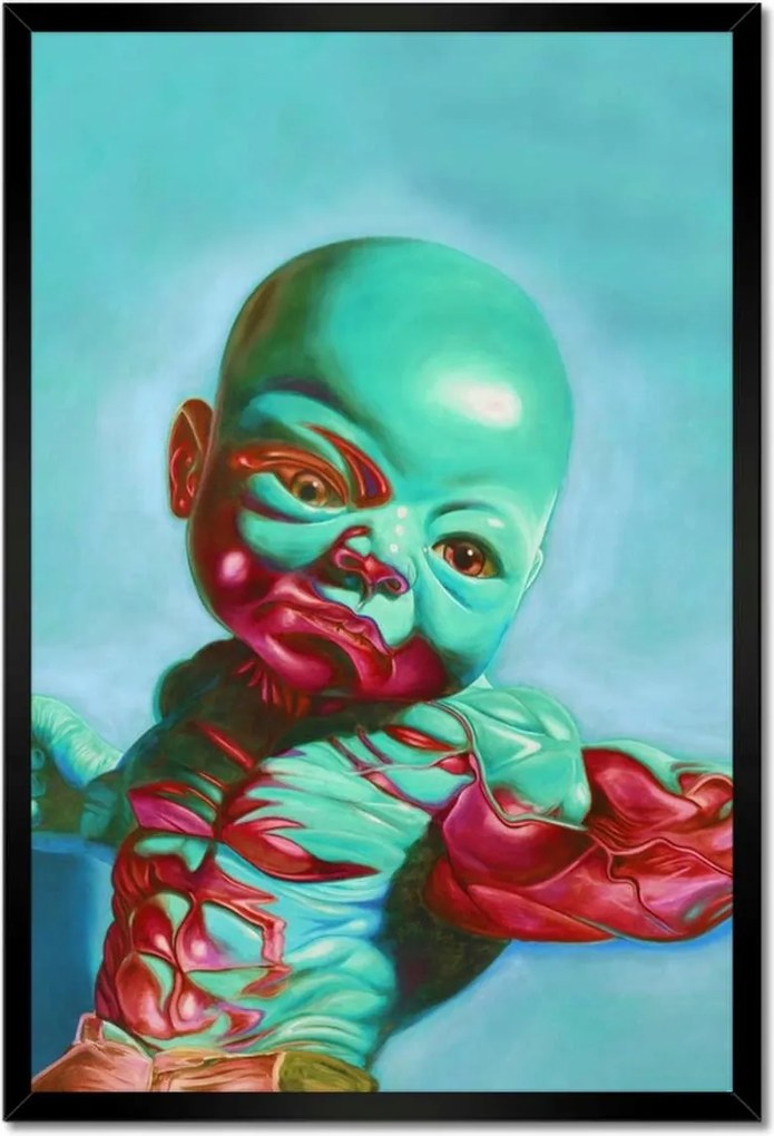 Poszterek keretben 40x60 Graffiti Utcaművészet