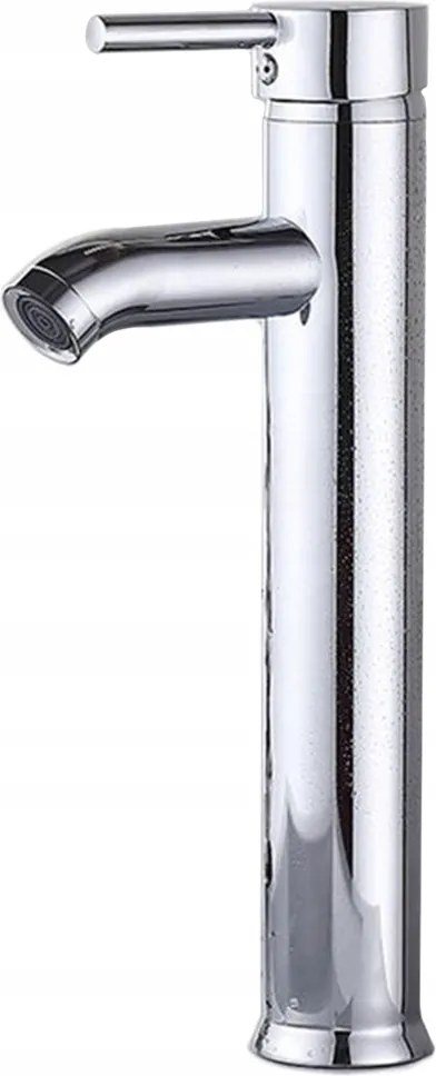 Magas Ezüst Fürdőszobai Mosdó Csaptelep Álló Mosdó Csaptelep Króm