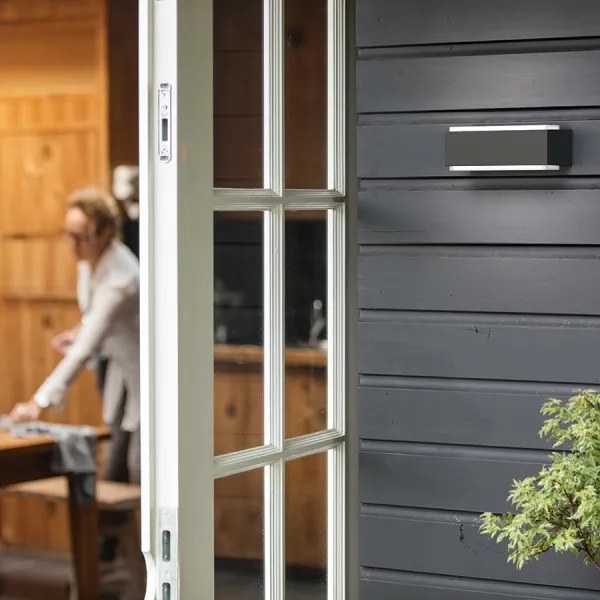 Philips 16487/93/P3 - LED Szabályozható kültéri lámpa MYGARDEN 2xLED/4,5W IP44