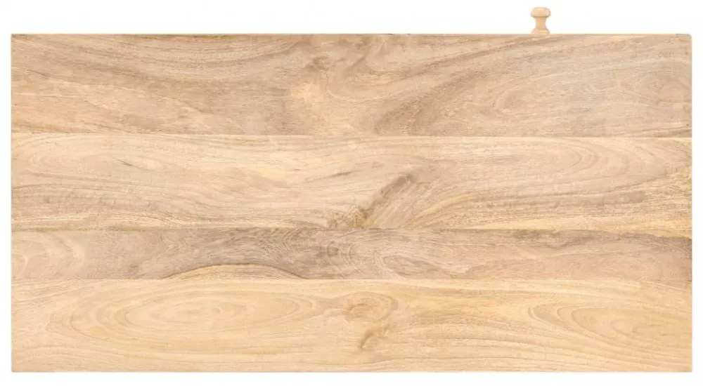 vidaXL tömör mangófa öltözőasztal 100 x 50 x 76 cm