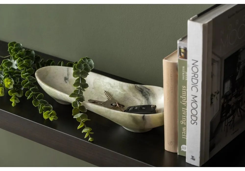 Márvány dekoratív tál 13x37 cm Organic – PT LIVING