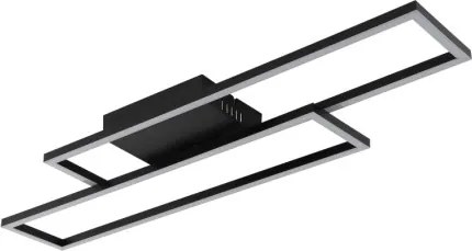 Globo 67363-30 Mennyezeti lámpa, matt fekete műanyag, fehér műanyag, mozgatható, HxSzxM: 800x220x56mm, tartozék: LED 30W 230V, 3650lm forrás, 1700lm kimenet, 3000K