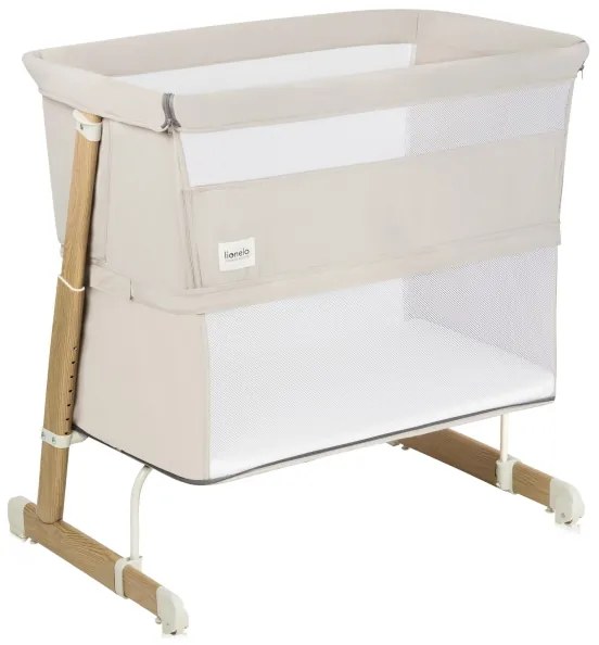 Lionelo - 5 az 1-ben THOMI PLUS babaágy Beige Sand