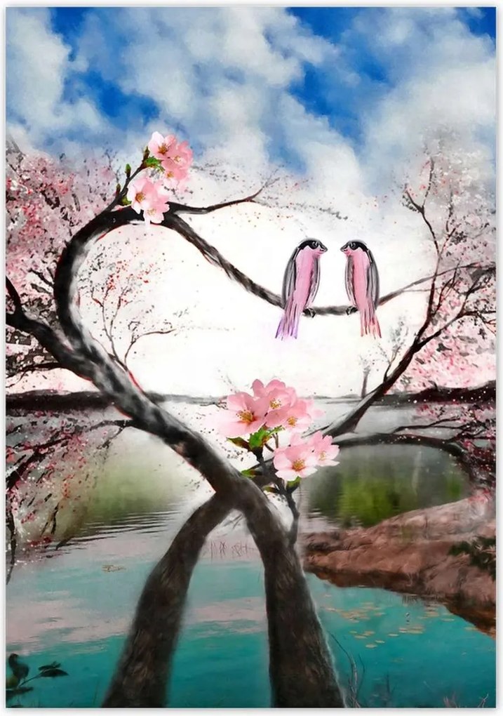 Poszterek 70x100 Szerelem a holdfényben