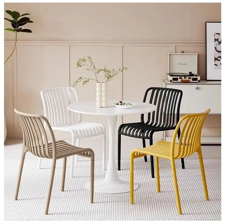 Műanyag szék TREGO, fehér