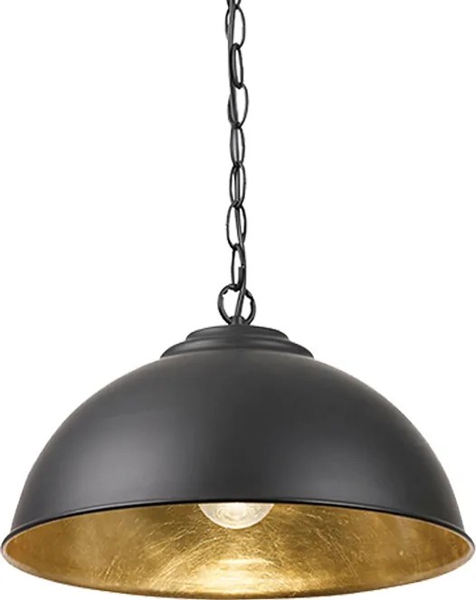 Endon loft modern függeszték colman matt fekete arany endcolman-bl
