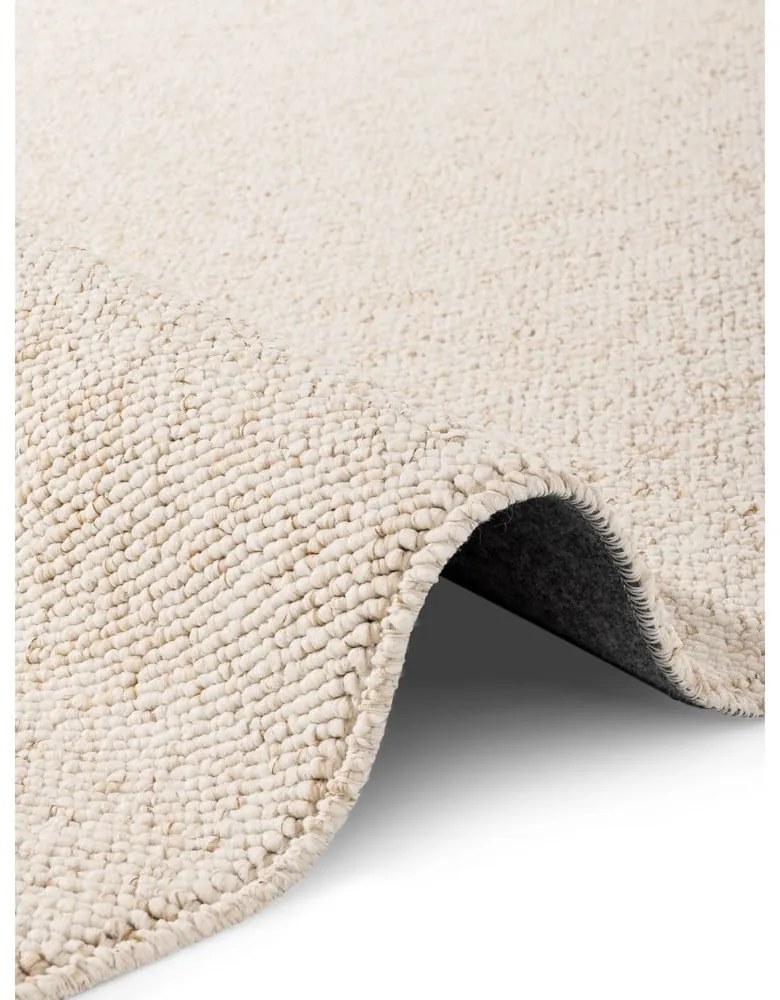 Krémszínű mosható szőnyeg 80x150 cm Rocco Cream – Elle Decoration