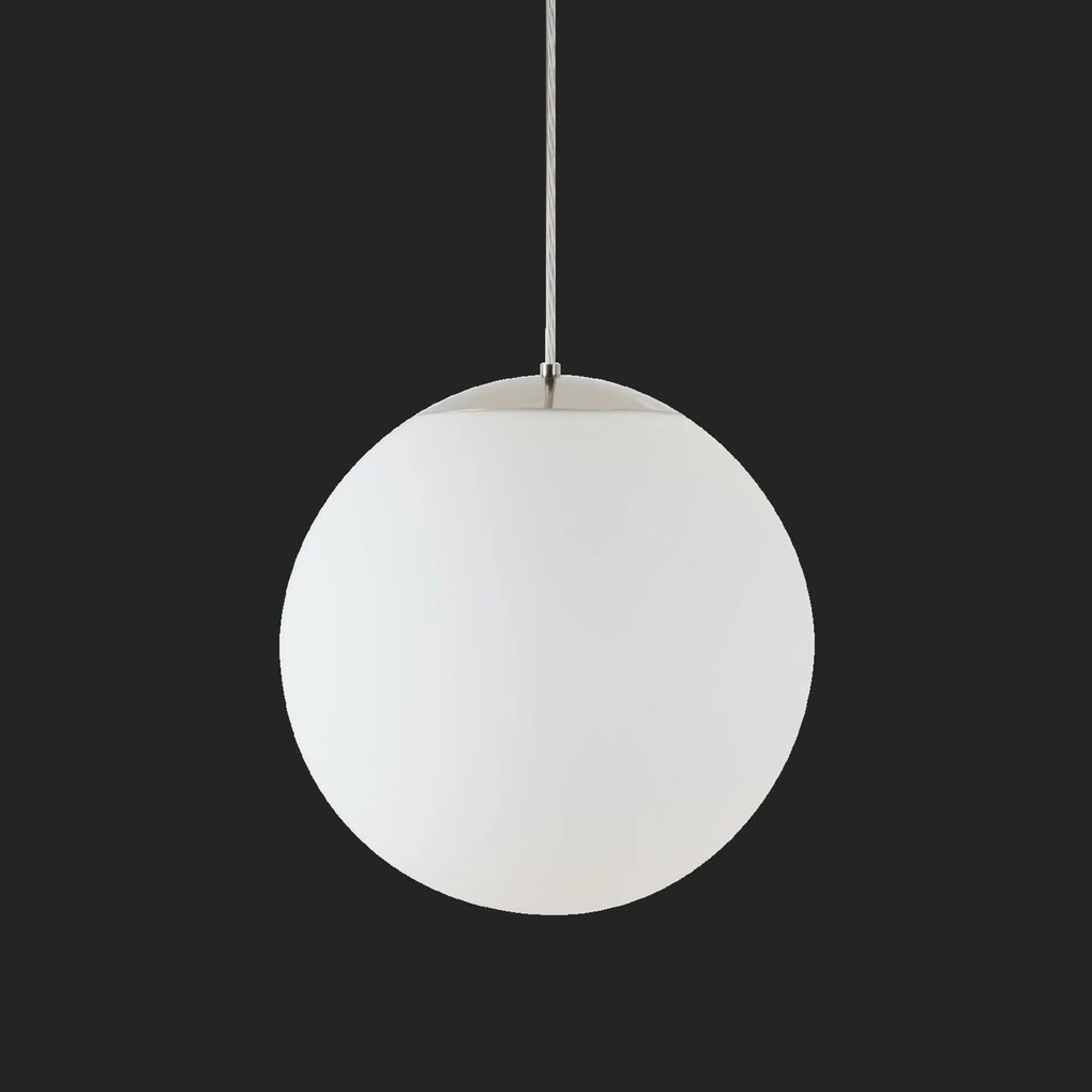 Osmont 70341 Isis S3 Pm-m Hp függesztett műanyag lámpa rozsdamentes acél polírozott fehér