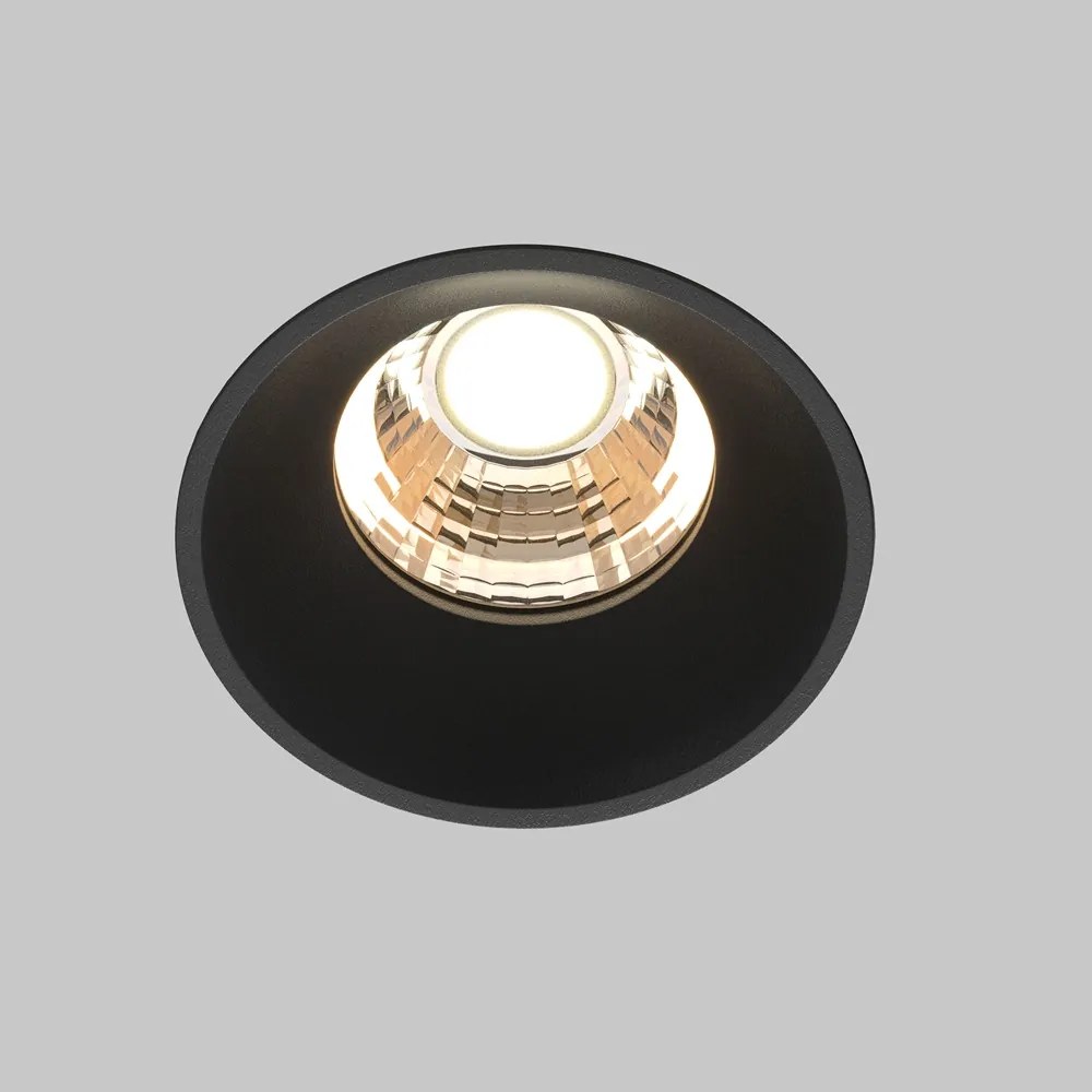 Maytoni Round DL058-7W3K-TRS-B 1x7W/LED 3000K 450lm IP20