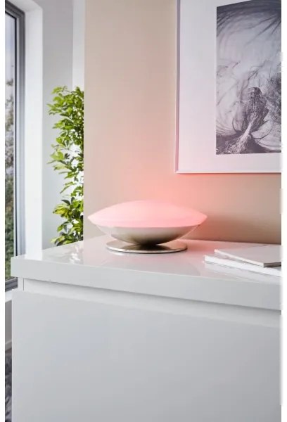 Eglo 97813 - LED RGB fényerőszabályozható asztali lámpa FRATTINA-C 1xLED/18W/230V