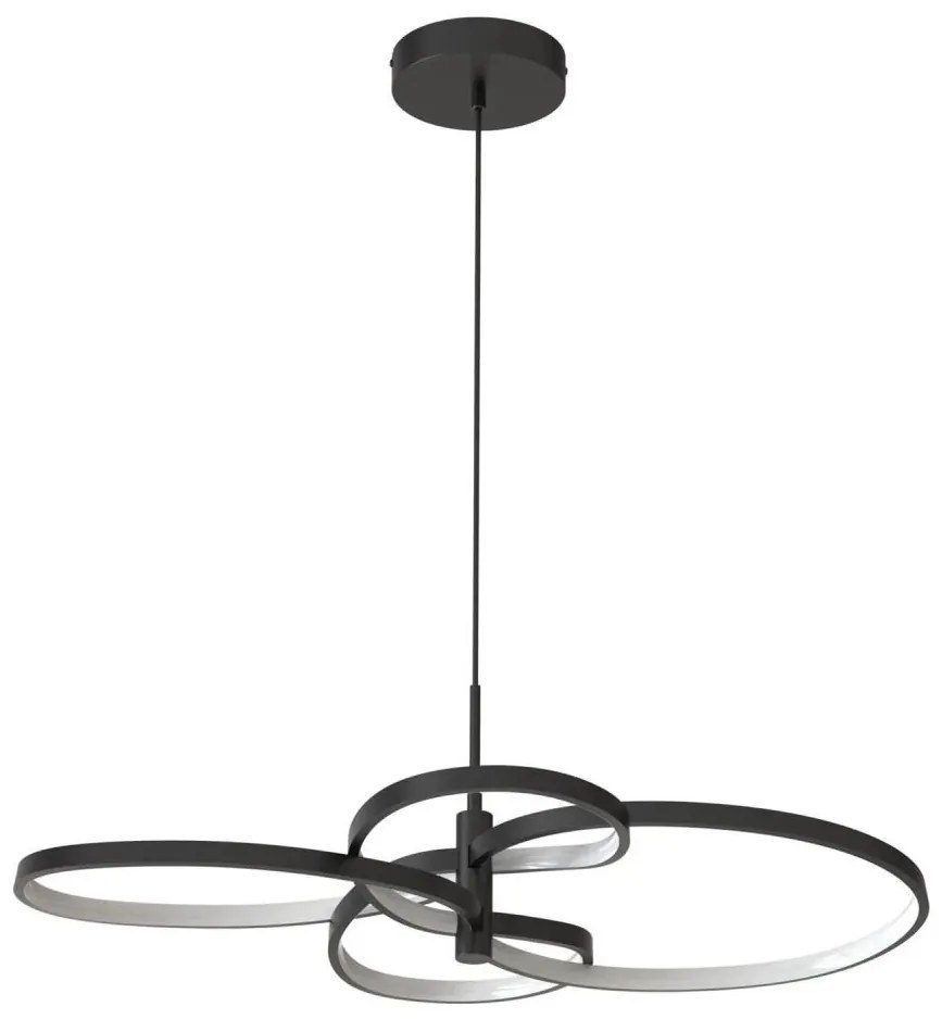 LED függeszték kábelen RIBBON LED/37W/230V 4000K fekete