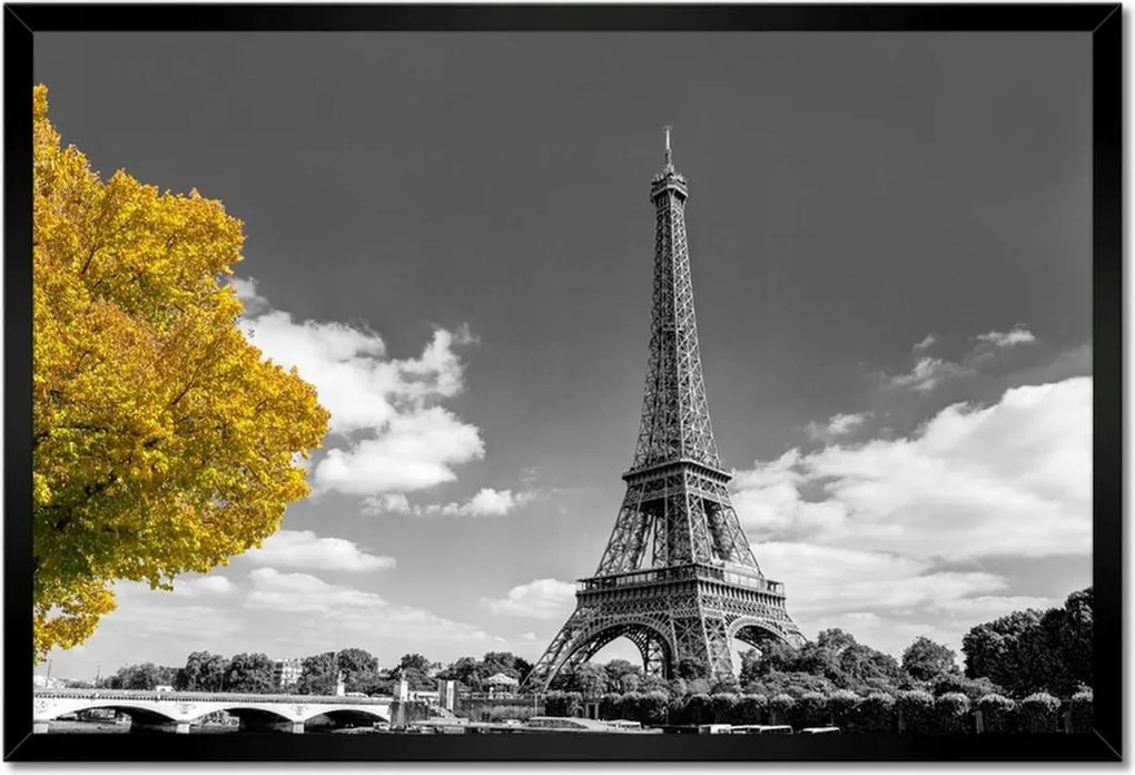Poszterek keretben 60x40 Eiffel-torony