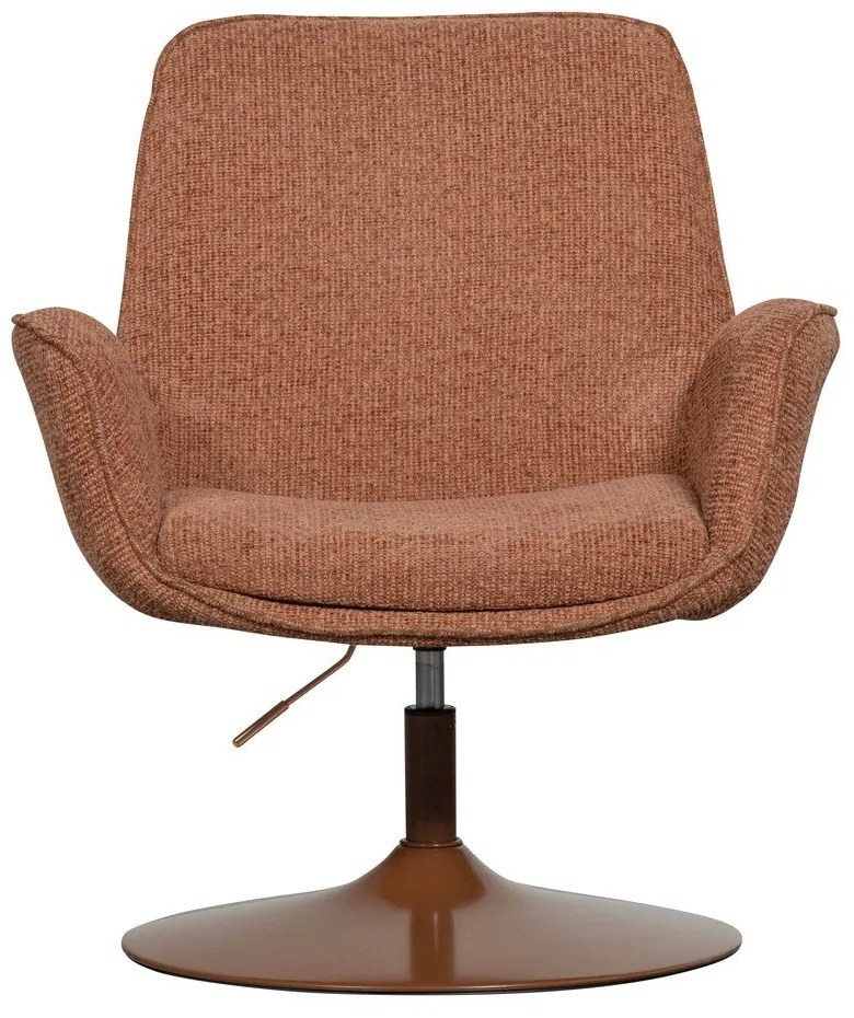 Narancssárga fotel állítható ülésmagassággal Marten – WOOOD