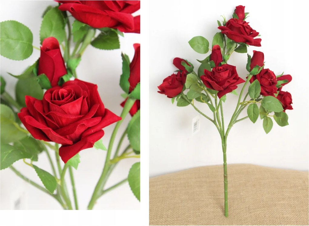 Művirág Rózsa Velúr 45CM