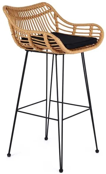 KEMI 105 rattan bárszék