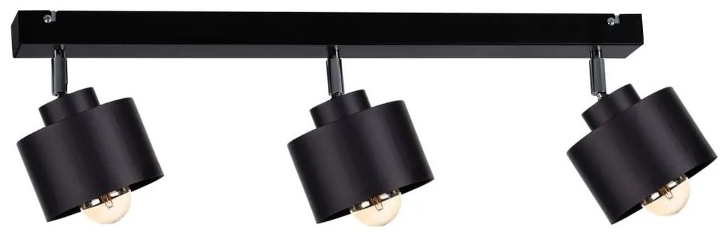 Keter Lighting Spotlámpa SIMPLY BLACK 3xE27/60W/230V KE0075