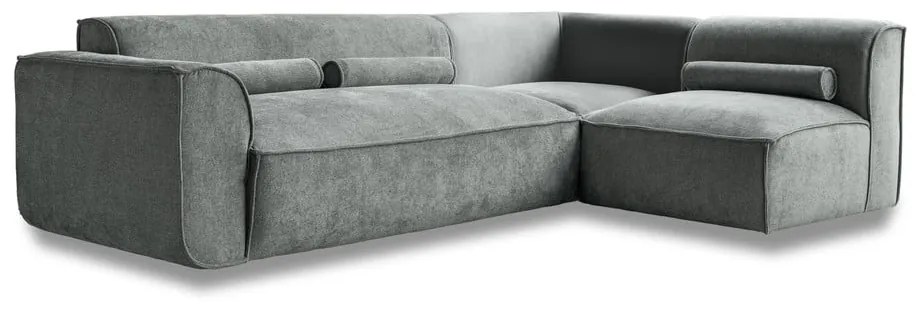 Világoszöld sarokkanapé (jobb oldali) Flex Felix – Miuform