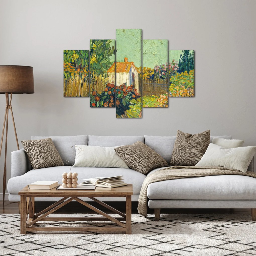 Kép - Imitator of Vincent van Gogh, Landscape, reprodukciók (150x105 cm)