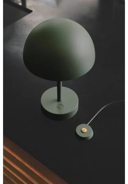 Nordlux - ELLEN LED/2,8W/3,7V IP44 zöld, állítható fényerő, asztali lámpa