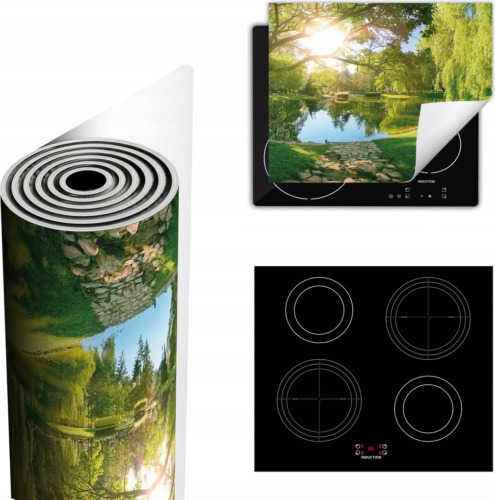 Tűzhelyvédő Szőnyeg Több Hely 60x52 tájkép