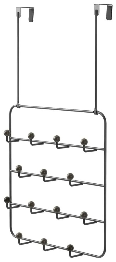Fekete-natúr színű fém ajtófogas 36 cm Estique – Umbra