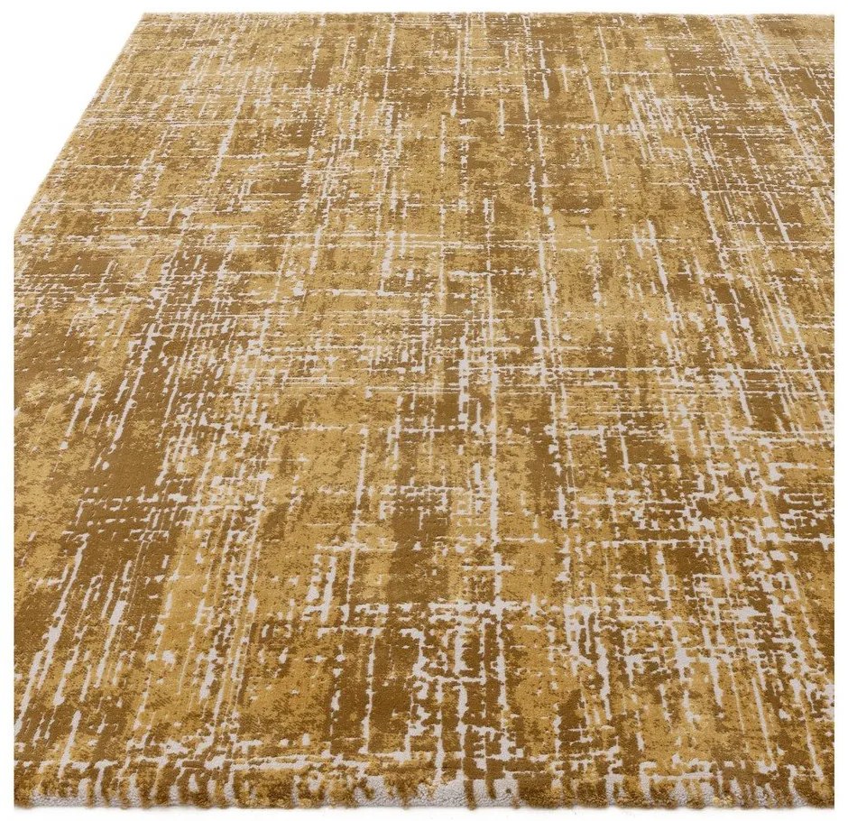 Mustársárga szőnyeg 80x150 cm Kuza – Asiatic Carpets