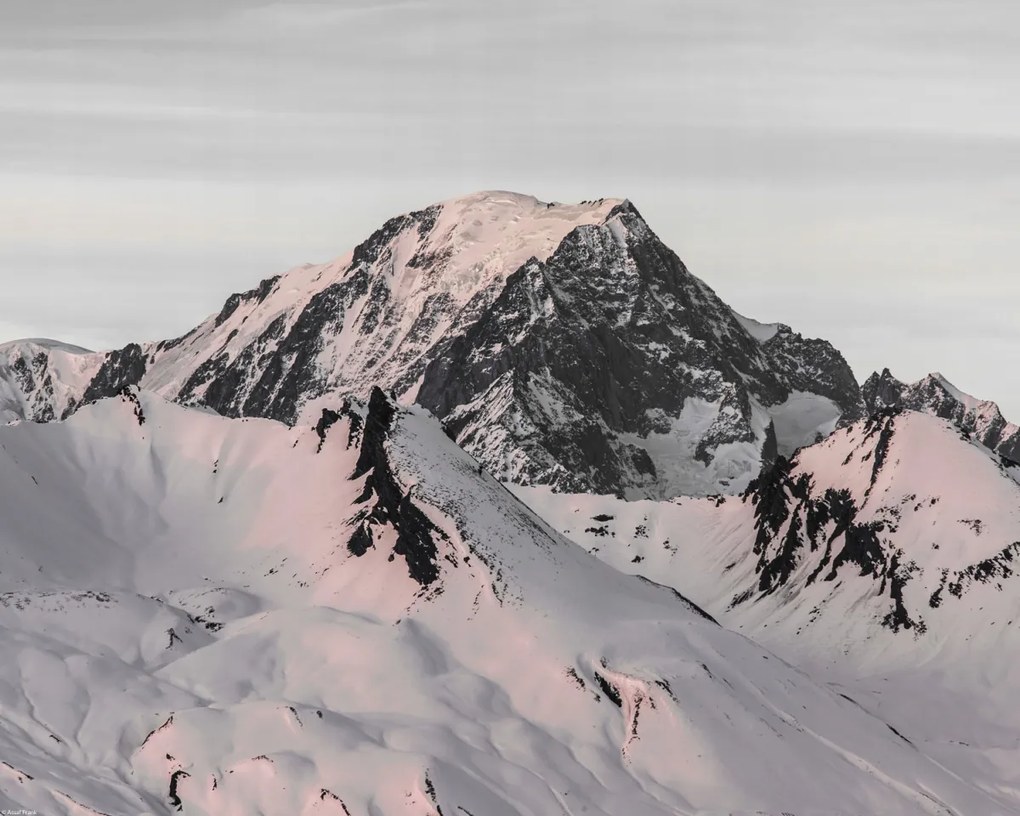 Poszter 50x40cm Alpok, Mont Blanc 3, Assaf Frank