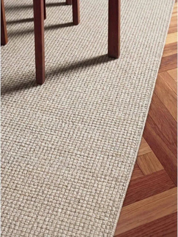 Krémszínű kézi szövésű gyapjú szőnyeg 160x230 cm Greenwich – Ted Baker