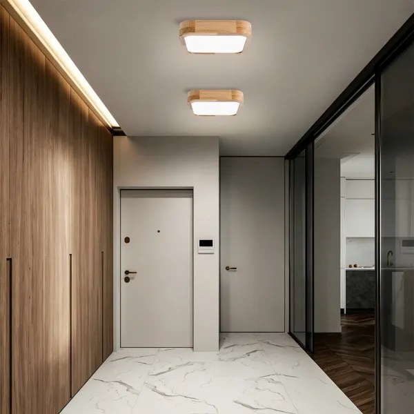 BRILAGI - WOODLINE SQUARE LED mennyezeti lámpa 32W/230V 3000/4000/6000K tölgy 30x30