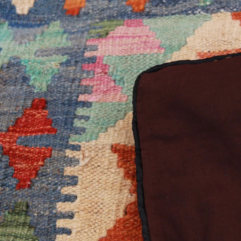 Kilim párna 55x55 kézi szövésű Kelim díszpárna