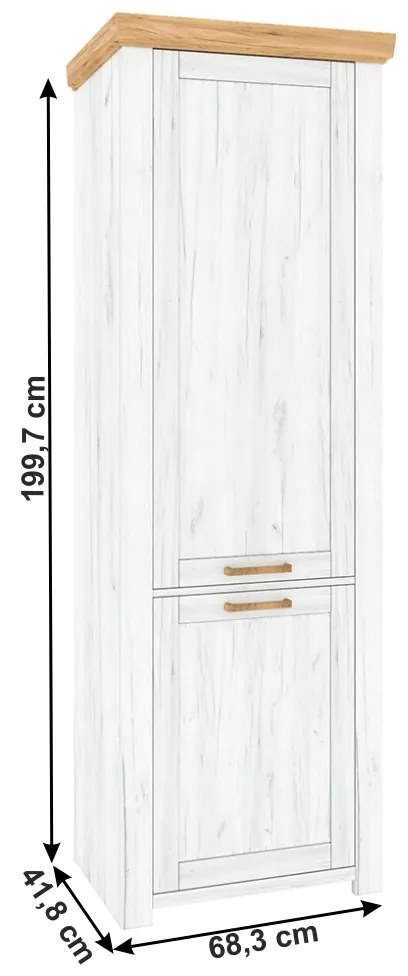 Polcos szekrény Soleus V. 1017088