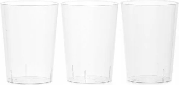 Műanyag italos poharak 500 ml 3 db Juypal Hogar