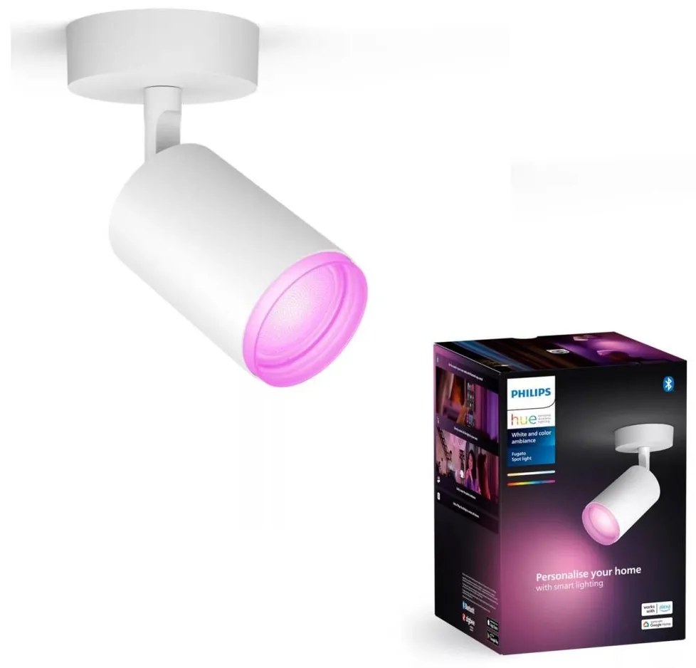 Philips - LED RGBW Dimmelhető spotlámpa Hue FUGATO 1xGU10/4,2W/230V fehér