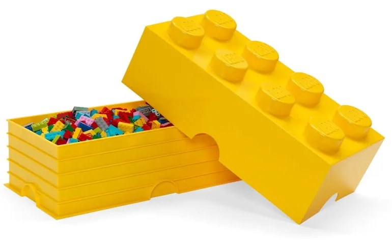 Sötétsárga tárolódoboz - LEGO®