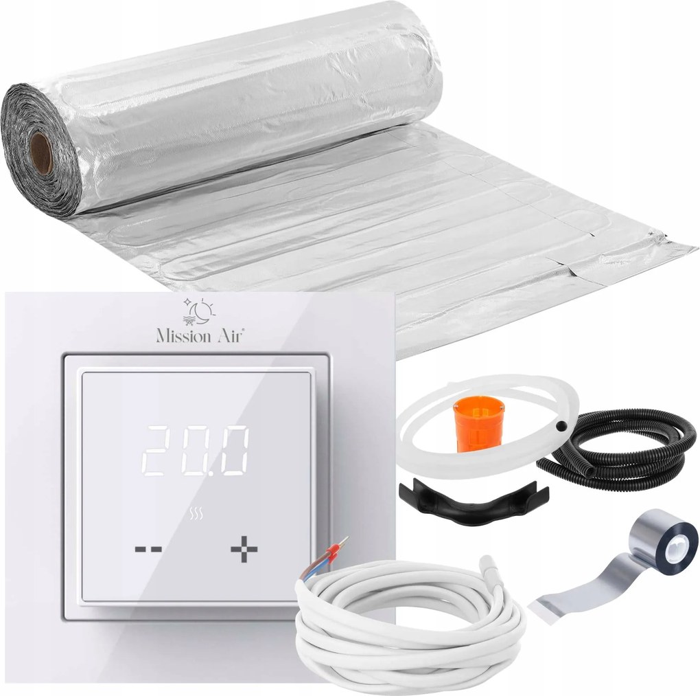 Mission Air fűtőszőnyeg szett MAL-160W/m² 5m² LCD panelekhez