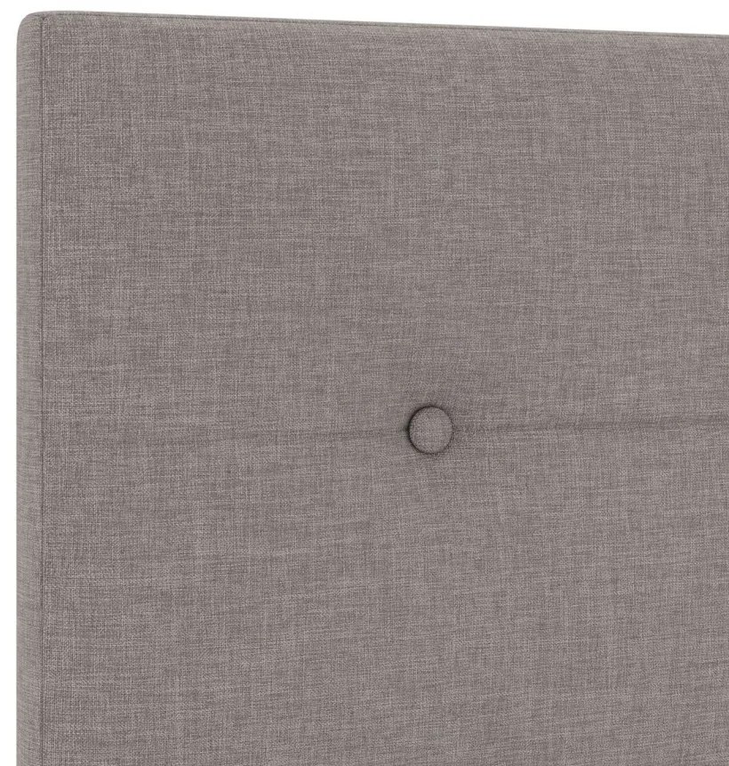Fejtámla Gombos Tűzött Taupe 100 cm Szövet