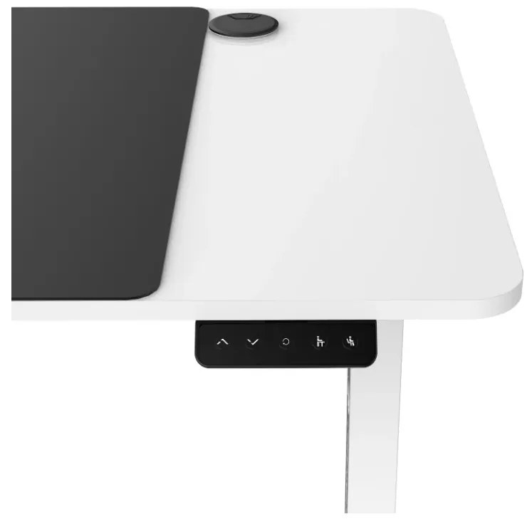 Techsend computer desk, elektromos állítható magasságú íróasztal EL-LV1260/PEL1260 White