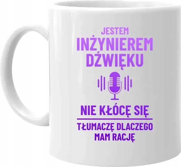 Hangmérnök vagyok Bögre Hangmérnöknek Ajándék