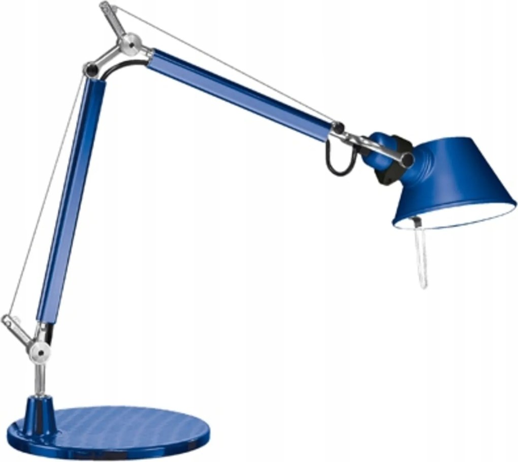 Artemide Tolomeo Micro asztali lámpa, kék, E14, állítható