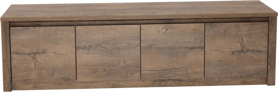 Komód 4-ajrós, tölgyfa lefkas, MONTANA K4D