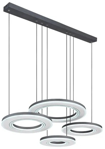 Globo 67191-80 - LED Dimmelhető csillár zsinóron BLASIUS LED/80W/230V + távirányító