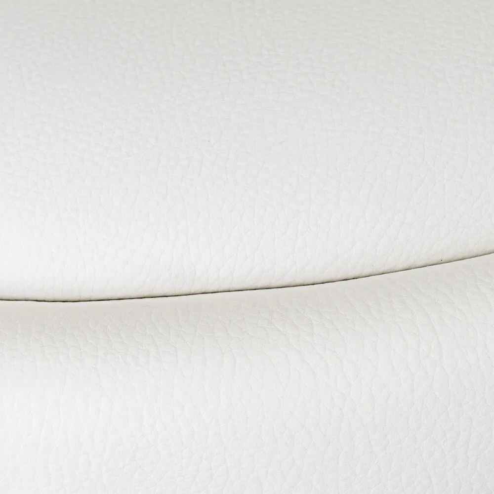 Fehér bőr utánzat állítható magasságú bárszék szett 2 db-os (ülésmagasság 72 cm) – Casa Selección