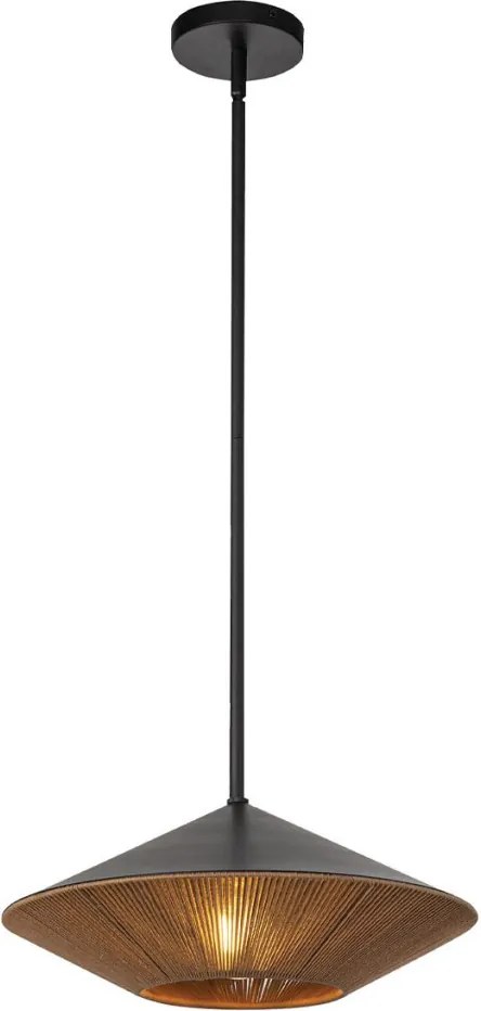 Elstead Lighting Daphne ALM-DAPHNE-P-L-MB Függőlámpa 1x60W/E27 IP20