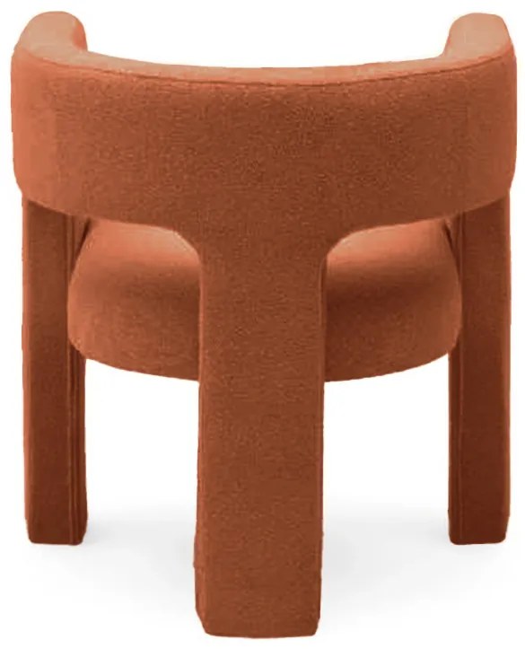 Narancssárga design fotel ALPAH B