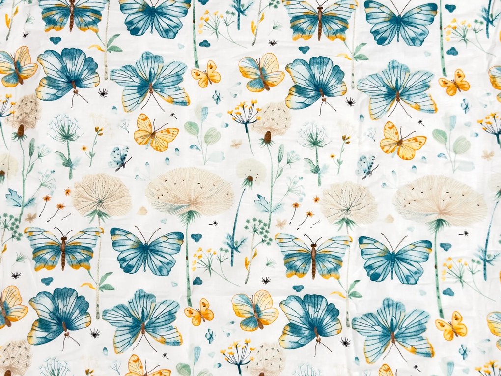 Krepp ágyneműhuzat kiságyra Renforcé ELIVINE fehér Ágyneműhuzat mérete: 45 x 65 cm | 90 x 140 cm