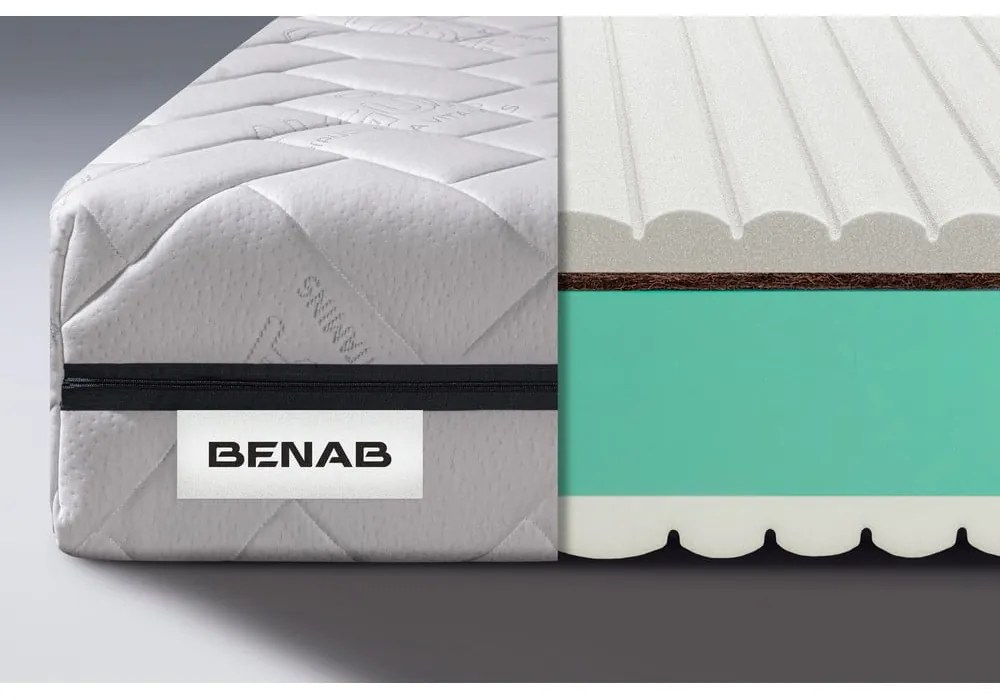 Közepes keménységű-extra kemény kétoldalas hab matrac 140x200 cm BuonaNotte HR BIO – BENAB