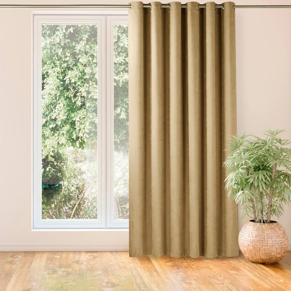 Barna függöny 140x270 cm Milana – Homede