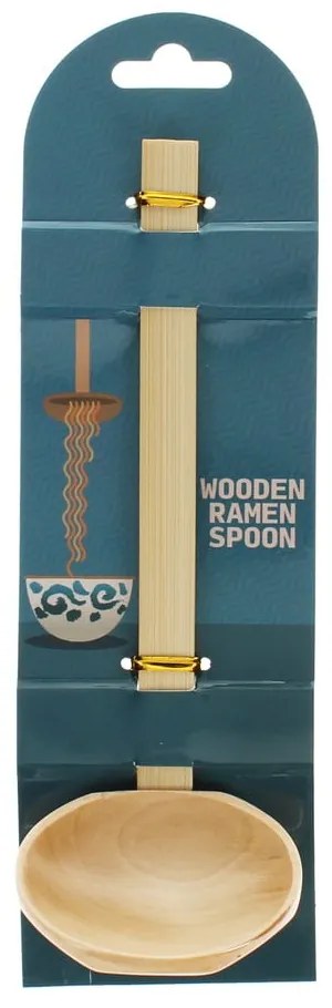 Natúr színű fa leveses kanál – Rex London