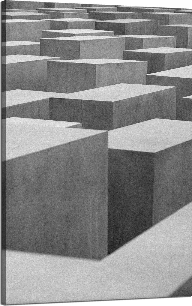 Vászonkép Absztrakt Beton kockák 50x80