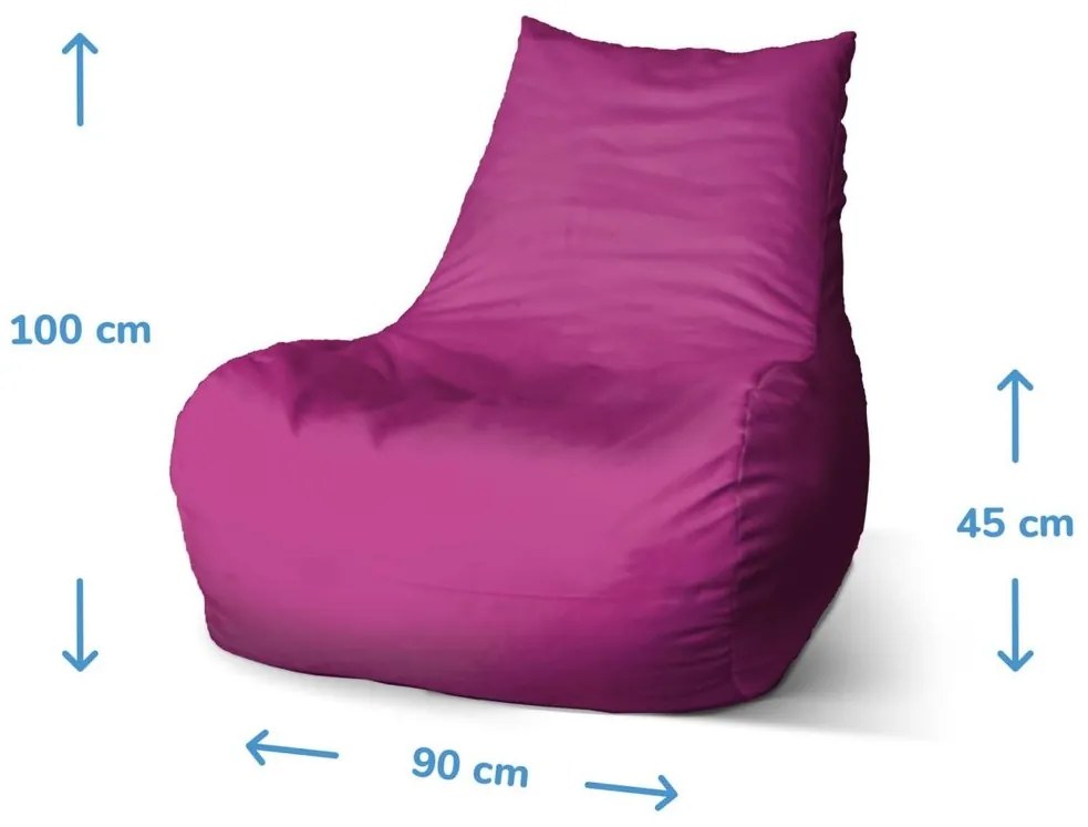 Bean babzsák rajzolt elefántok, színes